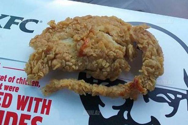 Qalmaqal: KFC-də qızardılmış siçan satıldı - VİDEO - FOTO
