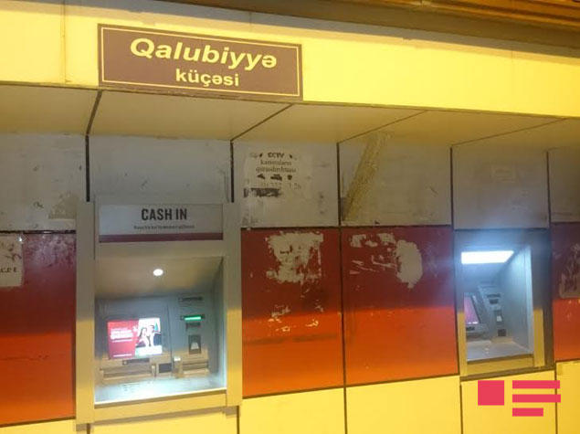 Bakıda bank filialına silahlı basqın olub, yaralanan var - FOTO