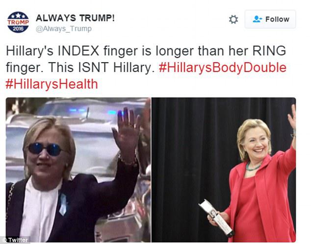 Sensasiyalı açıqlama: Hillari Klintonun dublyoru var - FOTO
