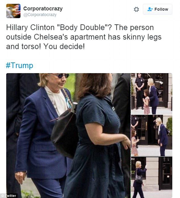 Sensasiyalı açıqlama: Hillari Klintonun dublyoru var - FOTO
