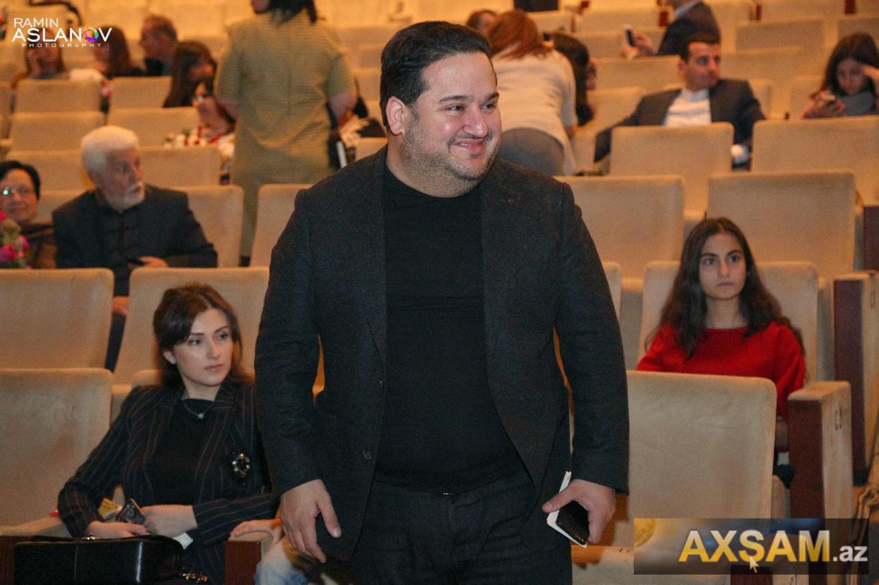 Murad Dadaşov xanımı ilə konsertdə - FOTO
