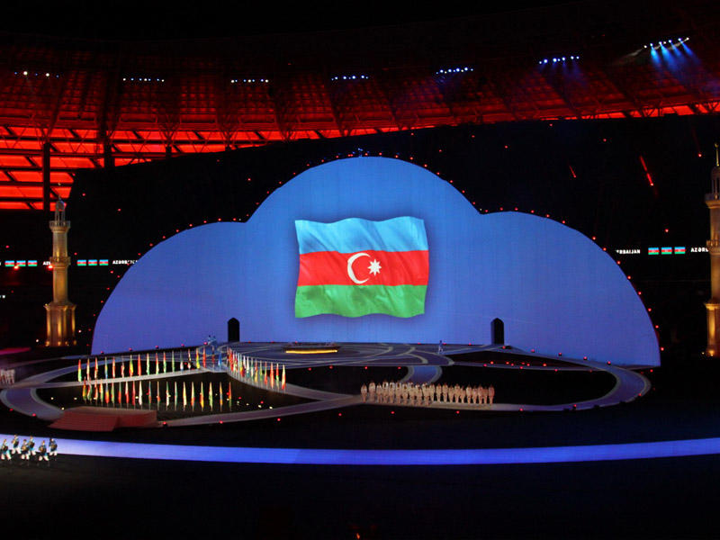 İslam Oyunlarının açılış mərasimi - FOTO