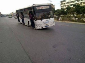 Bakıdakı avtobus sürücüləri bunu da etdilər