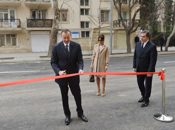 Prezident İlham Əliyev və xanımı Mehriban Əliyeva Azərbaycan Milli Konservatoriyasının yeni inzibati-tədris kompleksinin açılışında iştirak ediblər