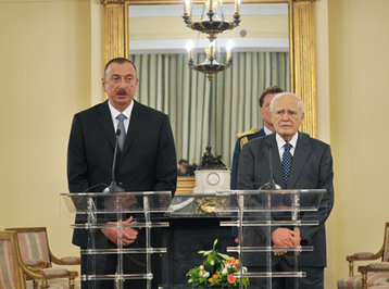 Prezident İlham Əliyev: "Yunanıstan-Azərbaycan əlaqələri yüksək səviyyədədir" 
