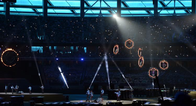 Bakıda I Avropa Oyunlarının bağlanış mərasimi başa çatdı - VİDEO - FOTO