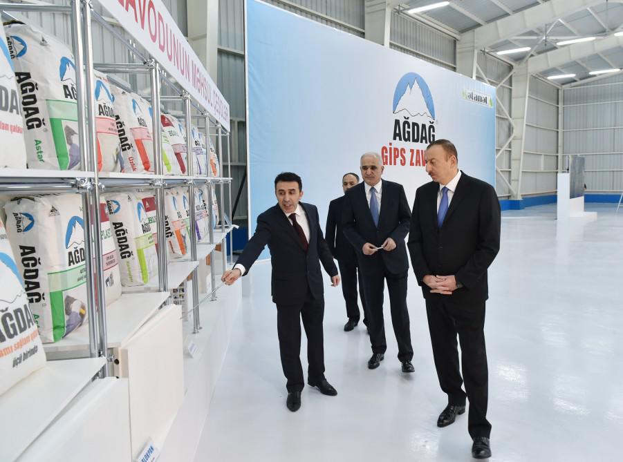 Prezident İlham Əliyev yeni zavodun açılışında iştirak edib - YENİLƏNİB - FOTO