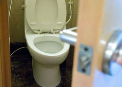 Tanınmış siyasətçi tualetdə onlayn iclasa qatıldı - <span class="color_red">FOTO</span>