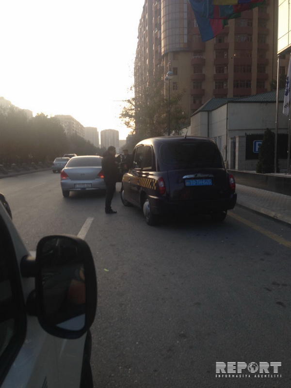 Bakıda taksi sürücülərinə qarşı reydlər başlanılıb - FOTO
