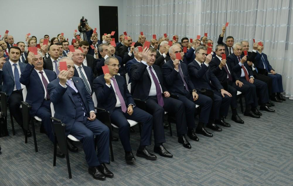 İlham Əliyev yenidən Milli Olimpiya Komitəsinin prezidenti seçilib - FOTO