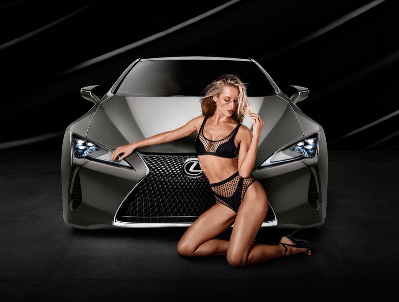 Hanna Lexus reklamında - FOTO