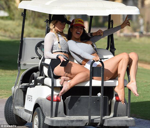 Playboy modeli şou ulduzu ilə Dubayda - FOTO
