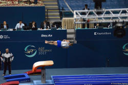 Bakıda idman gimnastikası üzrə Dünya Kubokunun ikinci günü başladı - FOTO