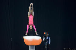 Bakıda idman gimnastikası üzrə Dünya Kuboku: ən gözəl anlar - FOTO