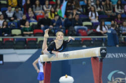 Bakıda idman gimnastikası üzrə Dünya Kubokunda final yarışlarının ikinci günü başladı - FOTO