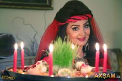 Nazpəri Dostəliyevanın evində Novruz bayramı - FOTO