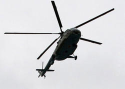 Hindistanda hərbi helikopter qəzaya düşdü