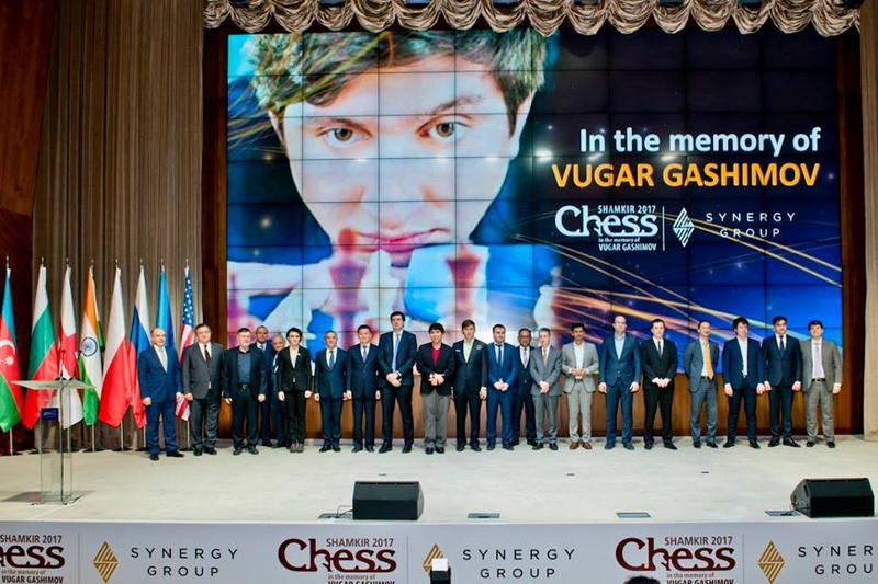 “Shamkir Chess 2017"nin açılış mərasimindən - FOTOlar