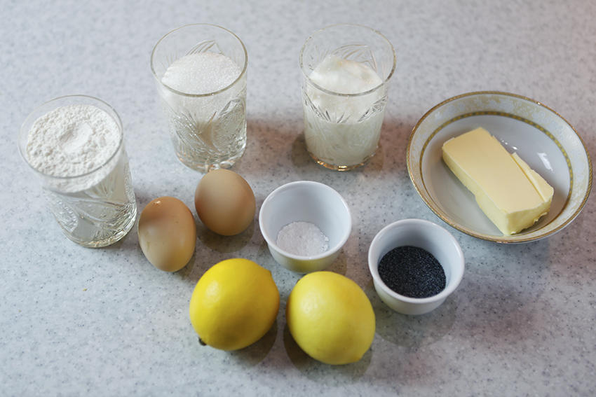 Günün resepti: limonlu, xaş-xaşlı maffin - FOTO