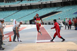 IV İslam Həmrəyliyi Oyunları çərçivəsində Bakıda atletika üzrə yarışlar keçirilir - FOTO