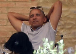 Barak və Mişel Obama romantik istirahətdə: <span class="color_red"> "Oxxay, əladır!" - FOTO</span>