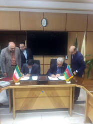 Azərbaycan və İran dəmir yolları arasında müqavilə imzalandı - FOTO
