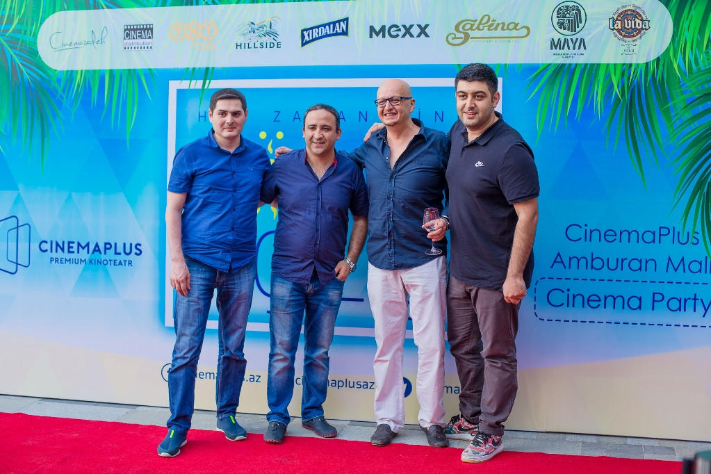 "CinemaPlus Amburan" kinoteatrında yay mövsümünün açılışı keçirilib - VİDEO - FOTO