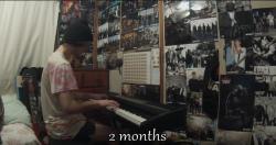 500 saata fortepiano ifası ustası oldu - VİDEO - FOTO