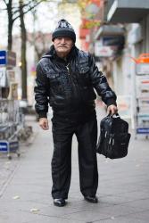 83 yaşlı Əlinin geyim tərzi - FOTO
