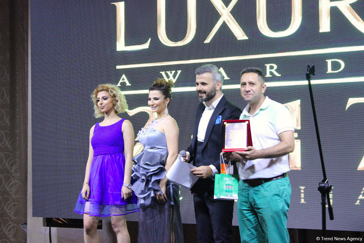 Bakıda «Luxury Awards 2017» mərasiminin qala gəcəsi keçirildi - FOTOlar
