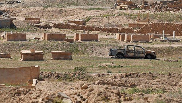 İŞİD yaraqlıları Suriyada Rasafa şəhərində tarixi abidələri minalayıblar