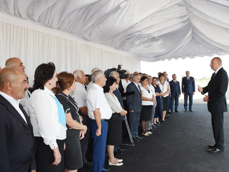 Prezident İlham Əliyev: "Yol infrastrukturuna görə Azərbaycan indi dünya miqyasında qabaqcıl yerdədir"