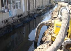 Çoxdan gözlənilən oldu - Bakının ən problemli yağış kanalizasiya sistemi yenidən qurulur - FOTO