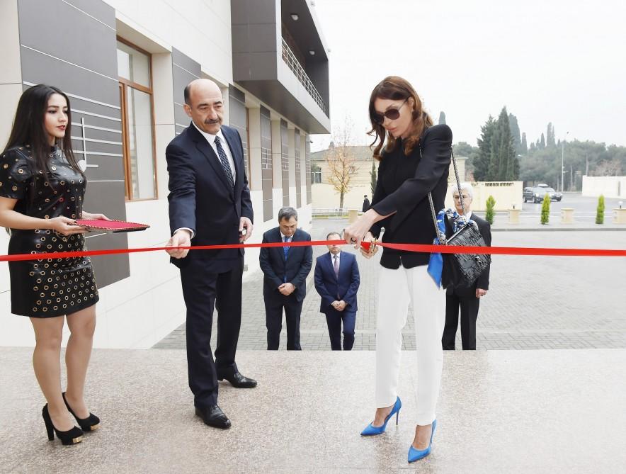 Birinci vitse-prezident Mehriban Əliyeva Rostropoviçlər adına Musiqi Məktəbinin yeni binasının açılışında iştirak edib - FOTO