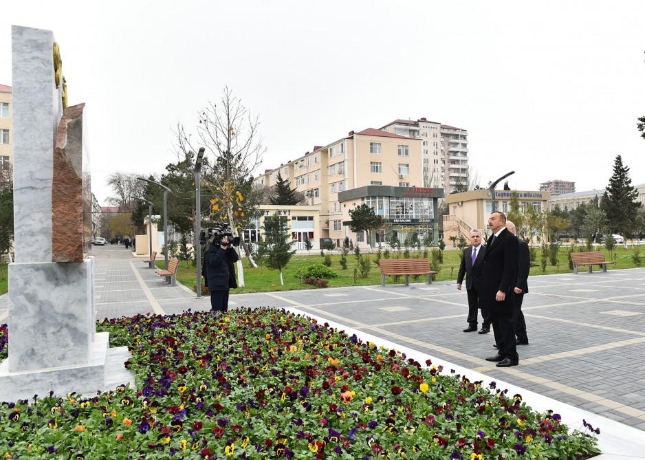 Prezident İlham Əliyevin Sumqayıt şəhərinə səfəri - YENİLƏNİB - FOTO