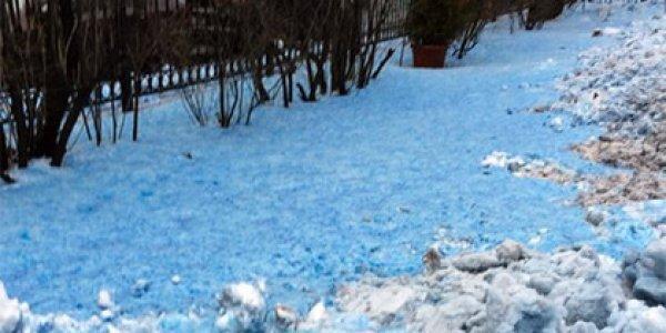 Rusiyaya mavi qar yağdı: İnsanlar təşvişdə - FOTO