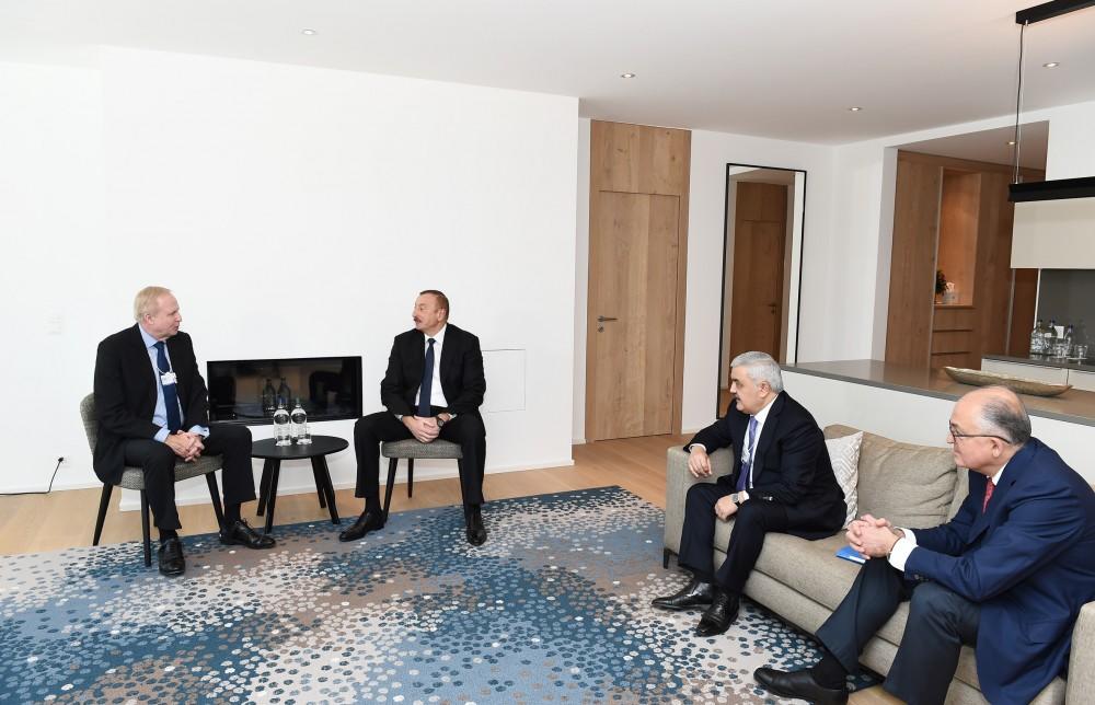 Prezident İlham Əliyev BP şirkətinin baş icraçı direktoru ilə görüşüb - FOTO