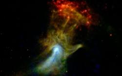NASA "Tanrının əli"ni yayımladı - Qalaktikadan əsrarəngiz FOTOLAR