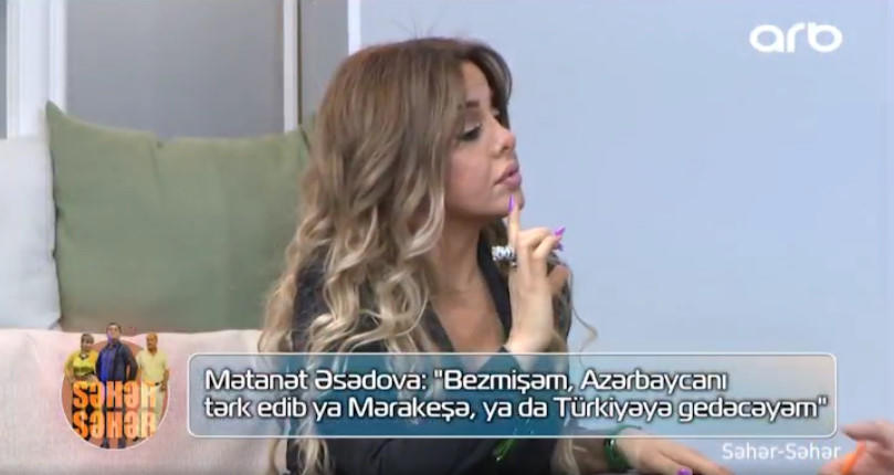 "Bezdim, iyrəndim" - Mətanət Azərbaycanı tərk edir - VİDEO - FOTO