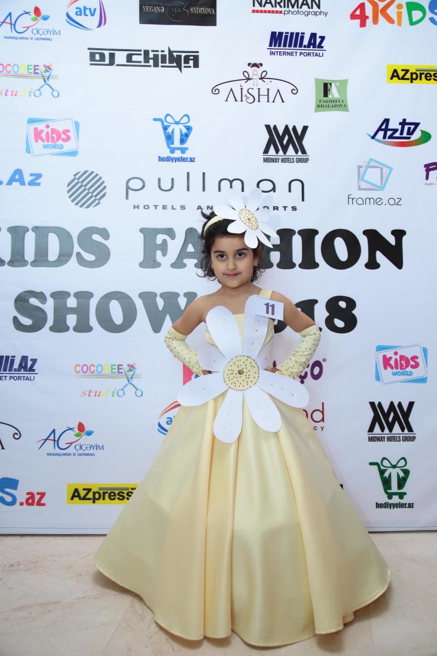 Kids Fashion Show "Bahar gülü" yarışması keçirildi - FOTO