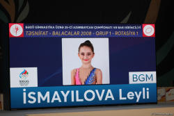 Bədii gimnastika üzrə Azərbaycan çempionatı və Bakı birinciliyi start götürüb - FOTO