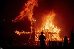 Kaliforniyada meşə yanğınları yüzlərlə evi məhv edib, ölən var - VİDEO - FOTO