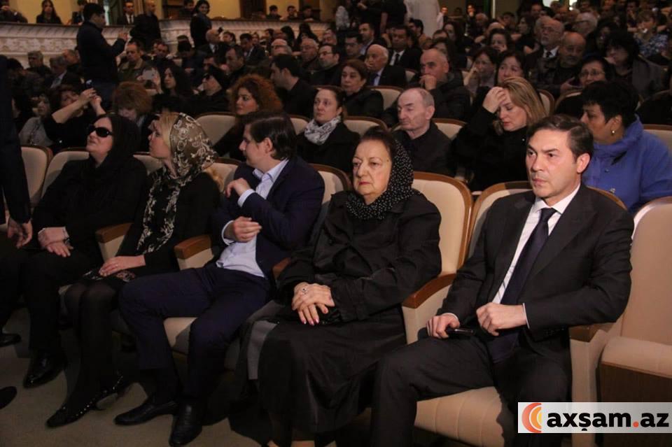 Amaliya Pənahovanın diplomat oğlunun vida mərasimindəki nitqi - FOTO