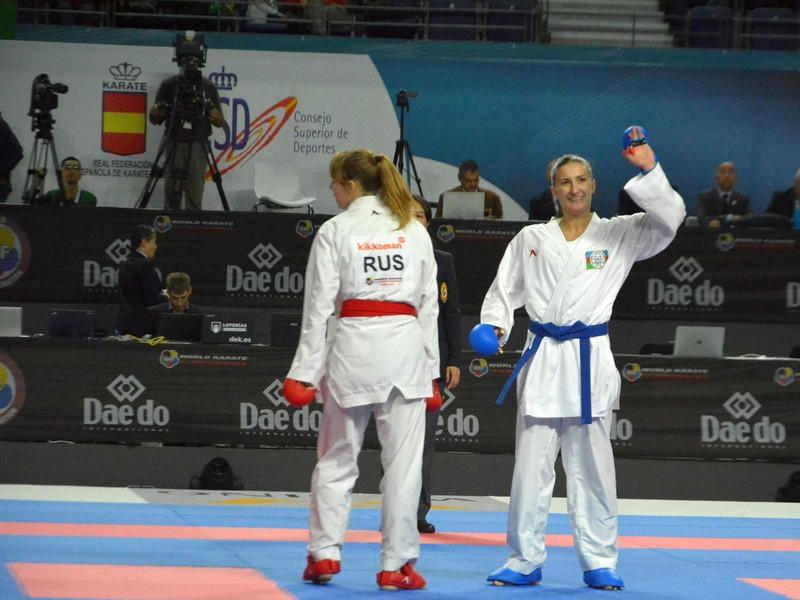 İrina Zaretska qızıl medal qazandı