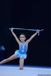 Milli Gimnastika Arenasında bədii gimnastika üzrə 25-ci Azərbaycan Birinciliyi start götürüb - FOTO