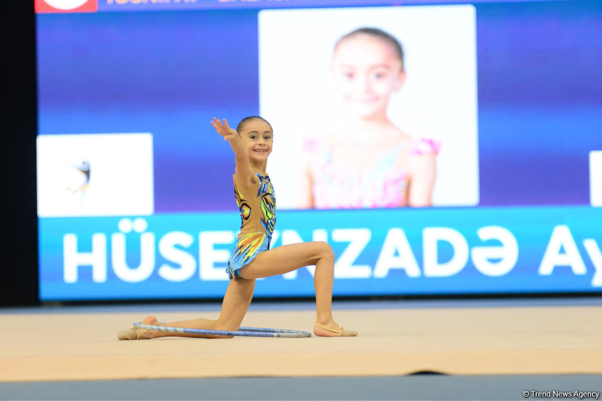 Milli Gimnastika Arenasında bədii gimnastika üzrə 25-ci Azərbaycan Birinciliyi start götürüb - FOTO