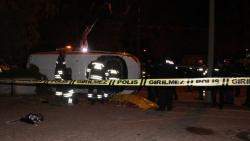 Avtomobil polis maşınına çarpılıb: bir polis ölüb, daha 4 nəfər yaralanıb