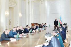 Prezident İlham Əliyevin sədrliyi ilə Nazirlər Kabinetinin iclası keçirilib - FOTO