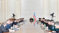 Prezident İlham Əliyevin sədrliyi ilə Nazirlər Kabinetinin iclası keçirilib - FOTO