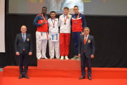 Karateçilərimiz Avropa çempionatını 4 qızıl və 1 bürünc medalla başa vurub - FOTO